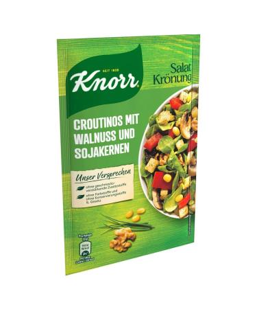 Buy Knorr Salad Dressing Croutinos with Walnuts & Soya Seeds - 25g (Pack of 2) | International Shipping Available - Buy Online on SooperMarket.com
