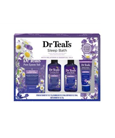 Dr Teal's Gift Set (Lavender & Chamomile Set of 4)