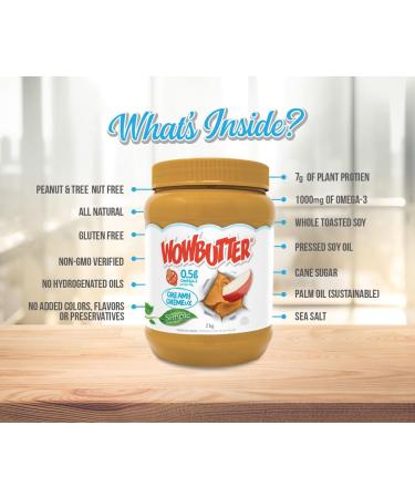 WOWBUTTER - (Safe-For-School) - Tastes Just Like Peanut Butter! - Creamy - 2 x 2kg - Buy Online on SooperMarket.com