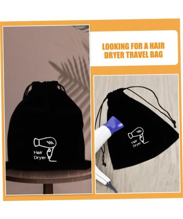 WOONEKY Flannel Hair Dryer Bag Travel Makeup Bag Travel Bag for Blow Dryer and Hair Tools Blow Dryer Bag Hair Curler Travel Bag Hair Dryer Travel Pouch Travel Bag for Hair Styling Tools - Buy Online on SooperMarket.com