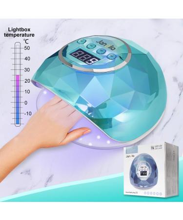 Janolia 86W LED UV Nail Dryer Lamp - Professional Gel Nail Lamp with Sensor & LCD Display - Perfect for Fingernail & Toenail Designs - 4 Timer Settings - Ideal for All Gel Nails - Buy Online on SooperMarket.com