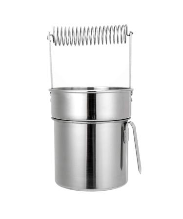 MyLifeUNIT Paint Brush Cleaner  Double Layer Paint Brush Holder with Wash Tank