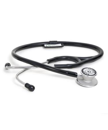 Stethoscope for Doctors and Nurses Dual Head Silver Coated Lightweight with Flexible Jointless Tube & Soft Sealing Ear Knobs Cardio Silver