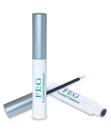 FEG Eyelash Rapid Growth Serum | 2 Pack | For Lash & Brow | Longer & Darker lashes | Best Natural Serum - Buy Online on SooperMarket.com