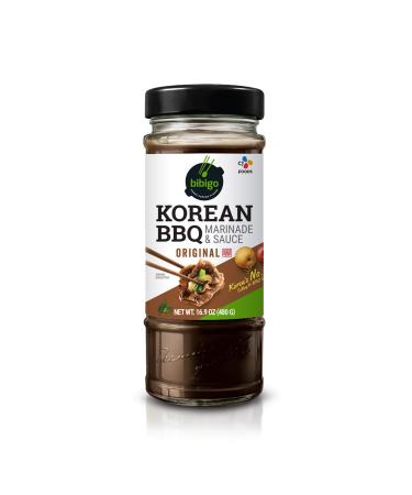 bibigo Korean Bbq Sauce, Original, 1.05 Pound (Pack of 6), (00056033)