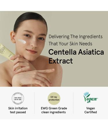 ONE THING Centella Moisturizing Sunscreen | CICA Soothing & Hydrating UV Protection | Reef-Friendly Mineral Cream for Sensitive Skin | Korean Skincare 1.69 Fl Oz - Buy Online on SooperMarket.com