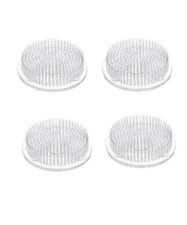 Set of 2 Flower Frog Clear Plastic Pin Frog Flower Arrangement Holder 2.76 Inch (70mm)