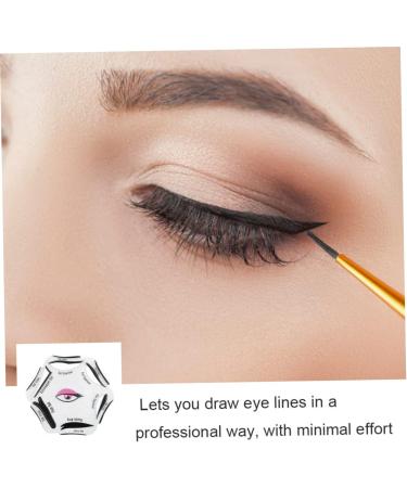 Eyeliner Stencil 6 in 1 Eyeline Guide Template Cat Liner Makeup Tool for Eyes Eyeliners Make-up - Buy Online on SooperMarket.com