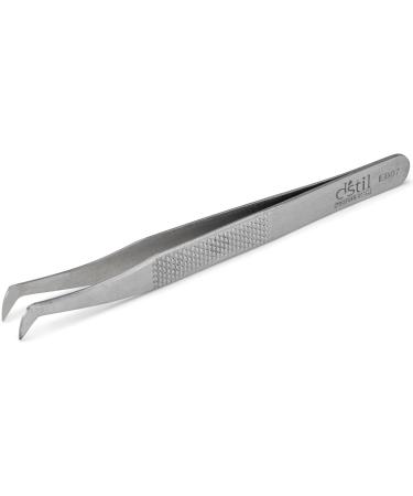 EB07 Silver Precision Handmade Tweezers for Eyelash Extensions | Best Quality & International Shipping - Buy Online on SooperMarket.com