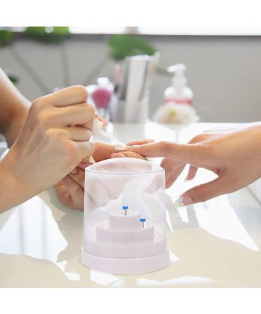 Beaupretty Nail Drill Bit Holder Box - 2 Pieces 48 Slot Storage for Nail Drilling - Perfect for Gel & Acrylic Nails - Buy Online on SooperMarket.com