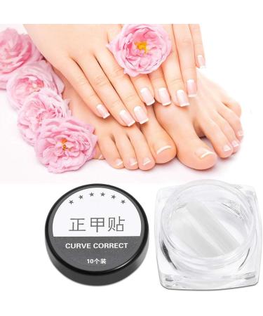 10Pcs/Box Toenail Correction Ingrown Sticker Patch Toe Nail Fixer Recover Pedicure Tool Super Thin Design for Comfort Strong Toughness Effective Corrector Suitable for - Buy Online on SooperMarket.com