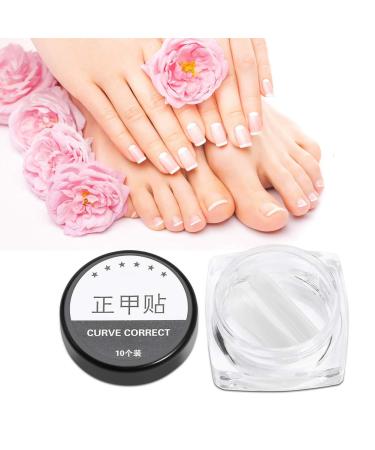 10Pcs/Box Toenail Correction Ingrown Sticker Patch Toe Nail Fixer Recover Pedicure Tool Super Thin Design for Comfort Strong Toughness Effective Corrector Suitable for
