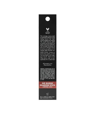 E.L.F. No Budge Shadow Stick - Copper Chic 0.05 oz | Long-Lasting Eyeshadow - Buy Online on SooperMarket.com