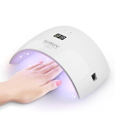 SUNUV 36W UV LED Gel Nail Lamp with Sensor, LCD Screen and 30s/60s Timer - Buy Online on SooperMarket.com