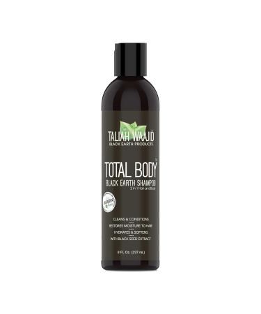 Total Body Black Earth Shampoo 8OZ - Nourishing & Hydrating Formula for All Hair Types | Buy Internationally - Buy Online on SooperMarket.com