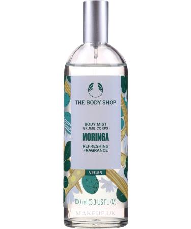 The Body Shop Moringa Body Mist Paraben-Free Body Spray 3.3 Fl. Oz. Moringa 3.3 Fl Oz (Pack of 1)
