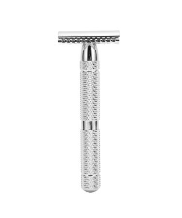 Uadme Double Edge Safety Razor For Men Double Edge Single Blade Metal Razor Razor Razor Set Traditional Manual Razor For a Perfect Rasur (2)
