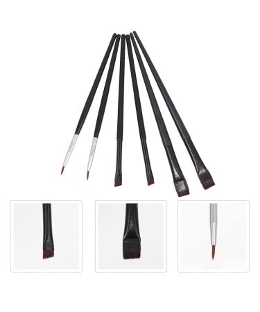FRCOLOR 24 Pcs Eyeliner Makeup Brush Set - Gel & Lip Brushes Dual-Use Wands for Eyes & Brows Artificial Fiber - Perfect for Cosmetology & Professional Use - Buy Online on SooperMarket.com