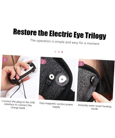 minkissy 3 Sets Blindfold Hood Heating Travel Cotton - Buy Online on SooperMarket.com