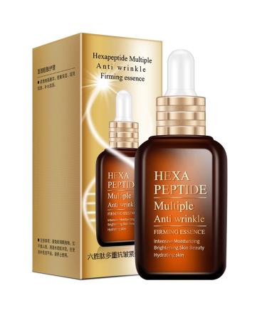 Trendyfave Peptides Serum Hexapeptide Face Serum Brightening Serum Moisturiser Face Anti Aging Peptide Hydrating Serum Repairs Skin Serums Skincare Reduce Fine Lines And Wrinkles