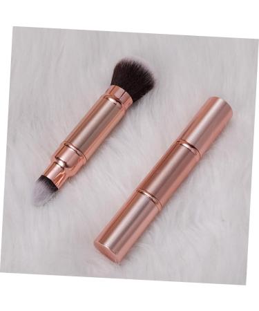 Gogogmee Double-ended Makeup Brush Blush Brush Dual End Makeup Brush Foundation Brush Powder Brush Cosmetics Brush Blending Brush Blusher Brush Women Makeup Tool Loose Powder Makeup Sponge - Buy Online on SooperMarket.com