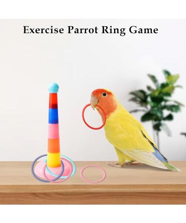 Aedcbaide Bird Parrots Toys - Parakeet Parrot Swing Included - Buy Online on SooperMarket.com