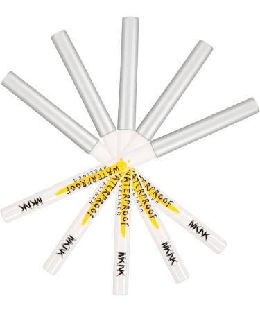 Healeved 20 Pcs White Lying Silkworm Pen Pencil Eyeshadow Stick White Eye Pencil Eye Shadow Pen Abs - Buy Online on SooperMarket.com