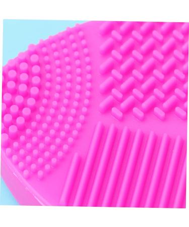 Didiseaon Silicone Makeup Applicator Brush Cleaning Pad Love 8X8.5cm Rosy - Buy Online on SooperMarket.com