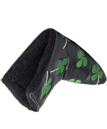 HIFROM Golf Putter Head Cover - Shamrock Embroidered Blade - Universal Fit for All Brands - Buy Online on SooperMarket.com
