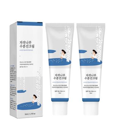 Birch Juice Moisturizing Sun Cream No White Cast Strong UV Protection Korean Sunscreen SPF50 SPF50+ PA++++