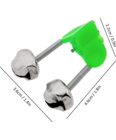 40PCS Fishing Rod Alarm Bells with Dual Alert Bells - Loud Sound Bite Indicators for Sea Rods - Buy Online on SooperMarket.com