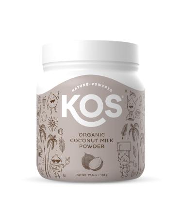 KOS Organic Coconut Milk Powder - Sugar Free Coffee Creamer Powder - Vegan Keto Paleo Friendly - 12.6oz