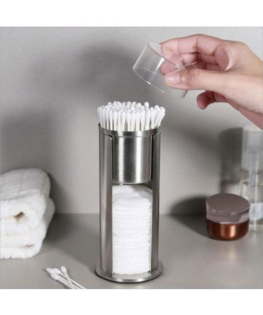Buy Stainless Steel Cotton Swab Box | Multifunctional Makeup & Storage Solution | International Shipping Available - Buy Online on SooperMarket.com