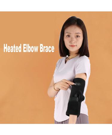 Ellbogen Intelligent Heating Pad Wrap | Electric Shock Elbow Brace for Pain Relief | Safe Temperature Control for Men & Women - Buy Online on SooperMarket.com