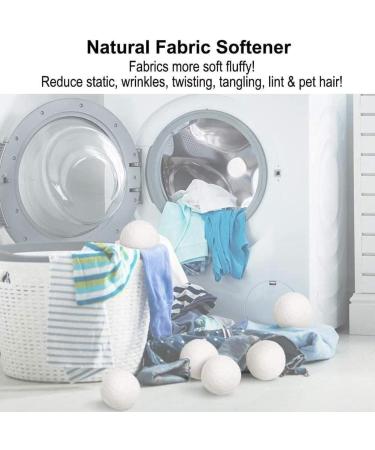 PLGEBR Wool Dryer Balls Fabric Reusable Softener Laundry 6cm Wool Dryer Balls Washing Washing Machine Balls Accessories Practical dryer Balls balls dryer Balls organic laundry balls dryer Drying ball - Buy Online on SooperMarket.com