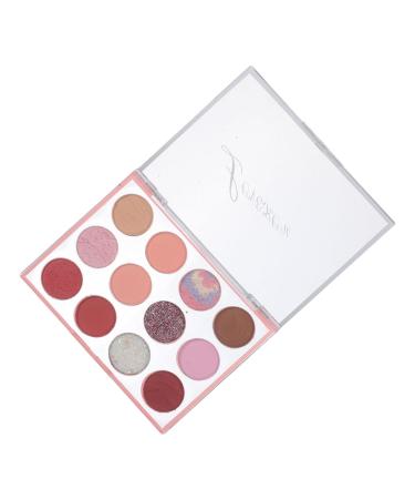 Mikinona Eye Shadow for Palette Portable Eye Women Powder Makeup Eyeshadow Grids Party Night Bar Club Shadow Plate 1 count (Pack of 1) As Shown1
