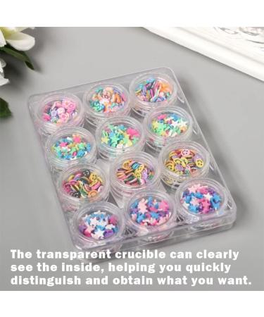 5 ml container empty container clear jar empty container cream jar 30 empty samples container samples round travel cream jar transparent cosmetic container with lid travel potty container set 30 Pieces - Buy Online on SooperMarket.com