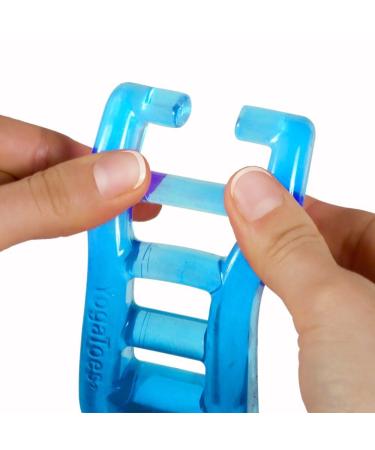 Original Sapphire Blue YogaToes - Small Toe Stretcher & Separator for Bunions, Hammer Toes, Foot Pain - Pack of 1 - Buy Online on SooperMarket.com
