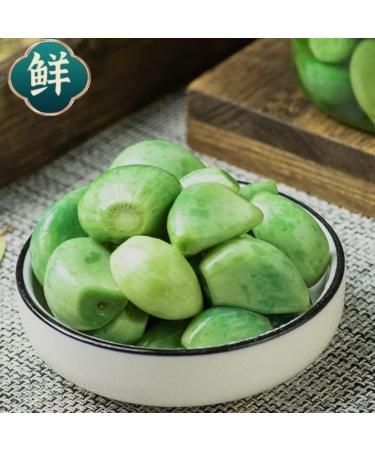 Laba garlic Jade garlic chinese green laba garlic pickled Fresh garlic Pickled garlic Pickled vegetable 770g/can vegan Pickled with Vinegar sweet pickled garlic chinese snacks Shandong Special (6can) - Buy Online on SooperMarket.com