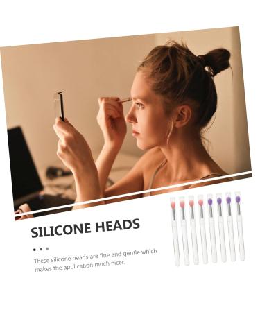 16 Pcs Silicone Lip and Eye Makeup Brush Set | Lipstick Applicator & Lip Mask Tool for Flawless Application - Buy Online on SooperMarket.com