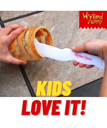 Wyked Yummy Fruit Butter Bundle - 2 Jars of Krakus Plum Butter Povidel (9.88 oz each) with Spreader Knife and Jar Scraper - Buy Online on SooperMarket.com
