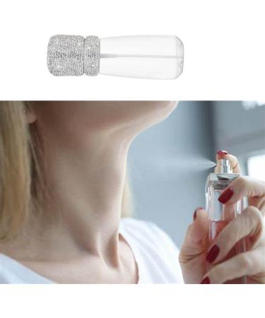iHMeiju Bling Travel Spray Bottle 2oz/60ml Fine Mist Mini Empty Spray Bottle Leak Proof Cosmetic Refillable Travel Containers Plastic Hair Spray Bottle Sprayer for Water Perfume Face & Hair Mist. - Buy Online on SooperMarket.com