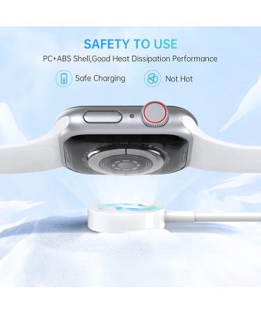 Watch Charger Compatible with Apple Watch Charger  Watch Charger Charging Cable for Watch Series 8/7/6/5/4/3/2 /SE/SE2  Magnetic Fast Charger Cord for iWatch Portable Wireless Charging (3.3ft /1m) - Buy Online on SooperMarket.com