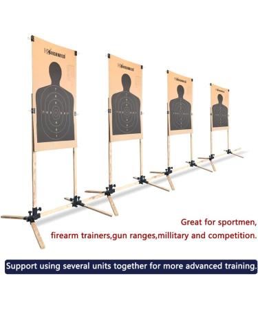 Highwild Adjustable Target Stand Base for Paper Shooting Targets - USPSA/IPSC & IDPA Practice - 1 Set - Buy Online on SooperMarket.com