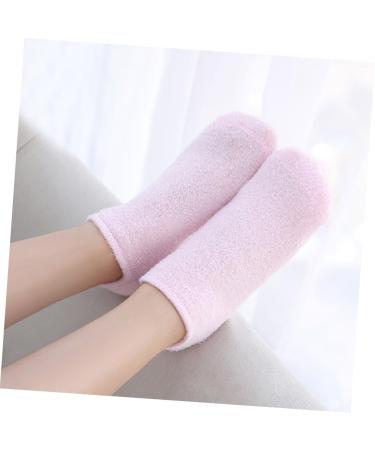 FOMIYES 1 Pair Pedicure Toe Socks Womens Socks Heel Socks Lotion Socks Foot Moisturising Socks Slipper Socks Wicking Socks Ladies Socks Moisturizing Gel Socks Miss Spa Invisible Socks 22.5*8cm - Buy Online on SooperMarket.com