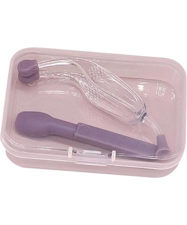 OUEYFER Soft Silicone Shovel Tweezet Set for Easy Contact Lens Insertion & Removal - Portable Gray Organizers & Accessories - Buy Online on SooperMarket.com