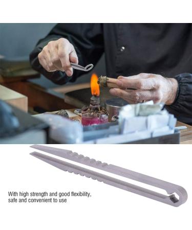 Zaweliyo Alloy Tweezers - Portable EDC Mini Tool for Outdoor Survival Camping & Travel | High Strength & Flexibility | 8.2 x 0.9 cm - Buy Online on SooperMarket.com