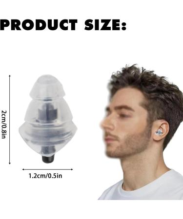 Noise Reduction Earplugs Hearing Protection Earplugs High Fidelity 27db Anti-Noise Earplugs Concert Drummer Party Wind Noise Reduction for Shooting Range Ear Plugs for Sleeping Black - Buy Online on SooperMarket.com