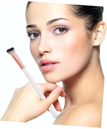 Baluue 3pcs Fish Tail Brush Nose Contour Brushes Highlighter Brush Makeup Brushes Makeup Tool Wooden Handle - Buy Online on SooperMarket.com