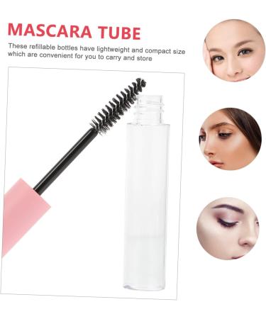 MUSISALY 10pcs Mascara Empty Tube Refillable Mascara Tube and Wand Empty Mascara Tube and Wand Pink 1 g (Pack of 1) Pink - Buy Online on SooperMarket.com